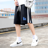 主推抖音热卖短裤男2023新款夏季宽松潮牌五分中裤A436-328-P42，男装休闲裤，电商A436