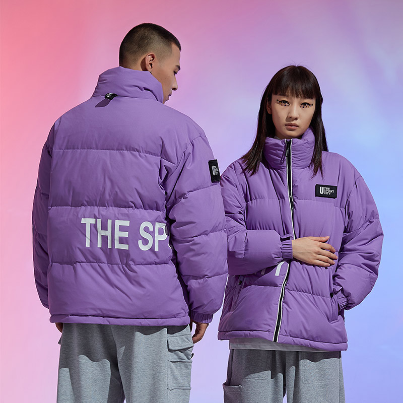 情侣羽绒服男女2021新款秋冬季薄款保暖短款外套 A436-908-P165图片