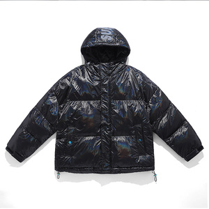 928 冬季新款平铺亮色90%白鸭绒羽绒服男连帽外套图片