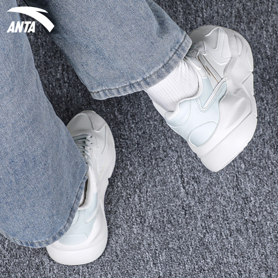 安踏厚底老爹鞋女款2025新款