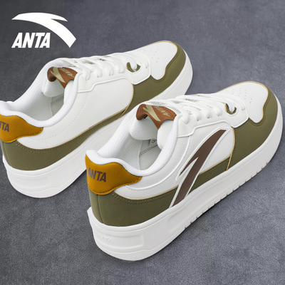 安踏板鞋男鞋2025夏季新款