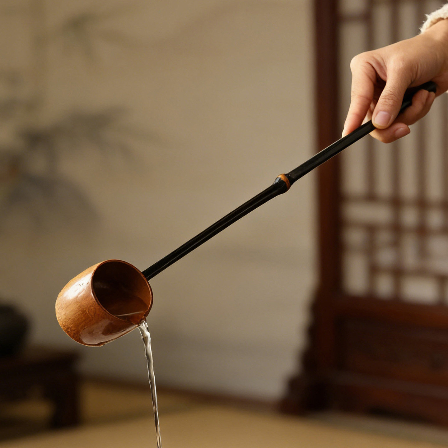 天然筇竹制长柄茶水勺功夫茶道传统茶具茶艺勺子汤勺水舀盛水瓢,餐饮具,茶道/零配,淘宝优惠券,粉丝福利购,淘宝优惠卷