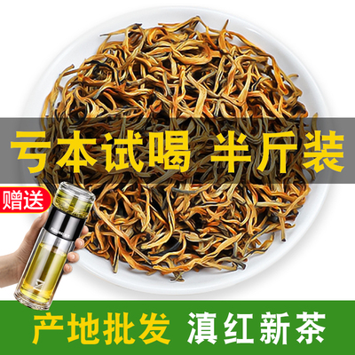 新茶滇红茶亏本试喝250g半斤