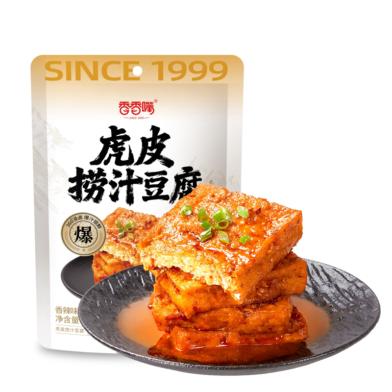 香香嘴虎皮捞汁豆腐香辣味85g
