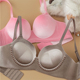 加厚6CM幻彩设计小胸聚拢显大平胸专用内衣女无痕云朵绒文胸秋冬
