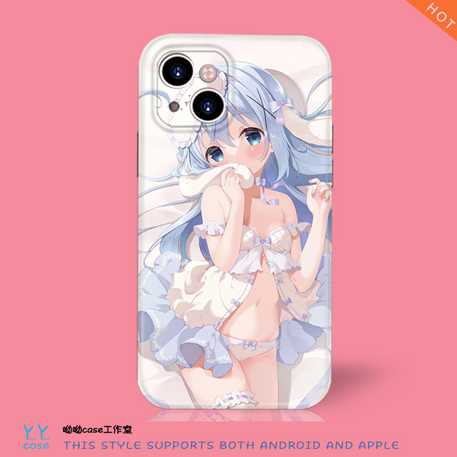 二次元萝莉少女全包软壳苹果16p