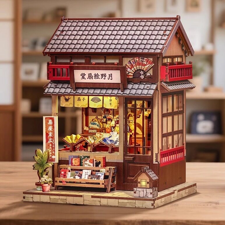 CuteBee月野绘扇堂diy小屋