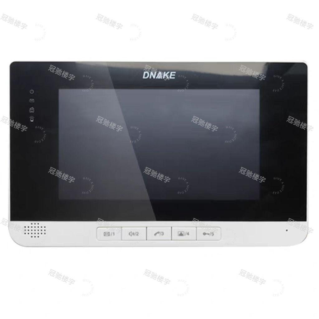 DNAKE狄耐克AB-6A-508M/AB-6A-608M七寸楼宇对讲室内机终端
