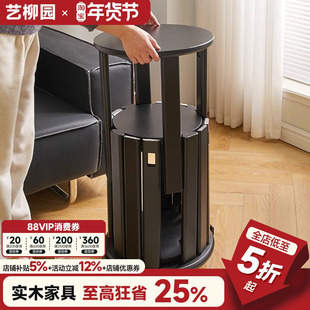 艺柳园实木凳子可叠放家用圆凳子板凳备用椅子收纳凳组合凳叠叠凳