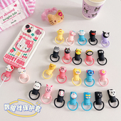 可爱卡通数据线保护套绕线器硅胶套充电线保护器线套防折断裂便携