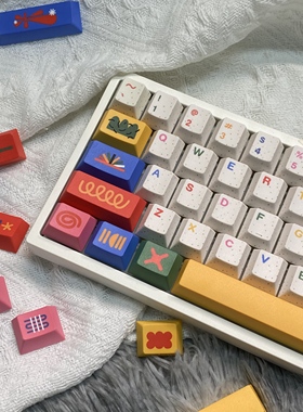 梦键GMK母题Motif键帽复刻140+键大全套1.7mm 85%+PBT五面热升华