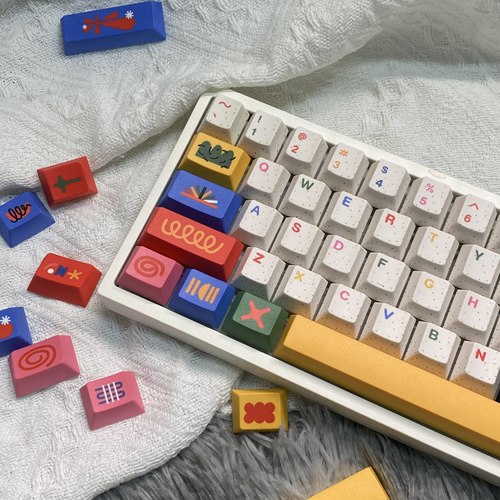 梦键GMK母题Motif键帽复刻140+键大全套1.7mm 85%+PBT五面热升华