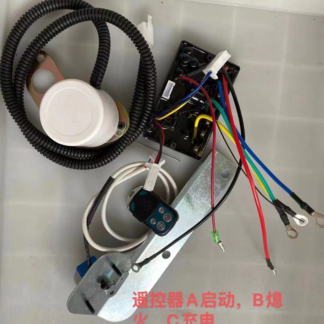 24v48v60v72v柴油增程器发电机控制器手动改装自动油门控制器