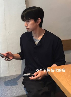 韩国正品直邮代购 Mind Bridge 25秋MZKT7172男士时尚套头针织衫