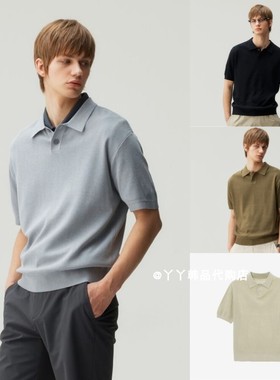 韩国正品直邮代购Mind Bridge 25夏MZKT31A3男韩版短袖T恤POLO衫