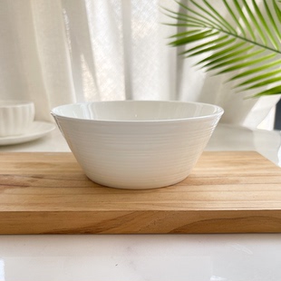 骨瓷甜品碗brunch碗家用高颜值水果沙拉碗陶瓷燕麦酸奶碗 2025新款