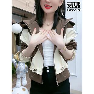 流行女士冲锋衣小个子夹克2026短款春装今年上衣新款外套爆款春款