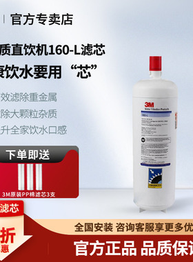 3M净水器滤芯DWS160-L主滤芯可替换净享DWS2500 DWS6000主滤芯