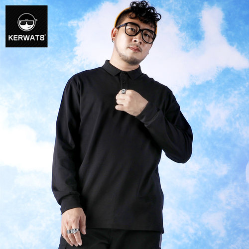 肥佬百搭大码打底衫纯色简约针织