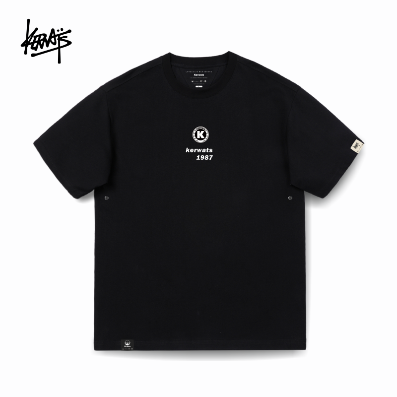 胸花恤潮大码无性别短袖美式