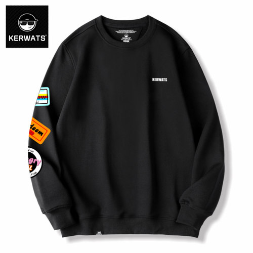 纯棉打底衫衣男无性别印花针织