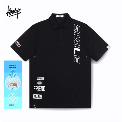 大码冰丝无性别短袖美式印花