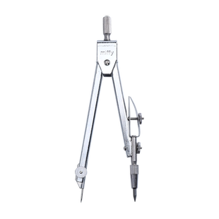 晨光FCS90803米菲系列圆规绘图工具套装学生考试画圆用机械工程制图实用金属不锈钢制初中生圆规替芯2B铅芯