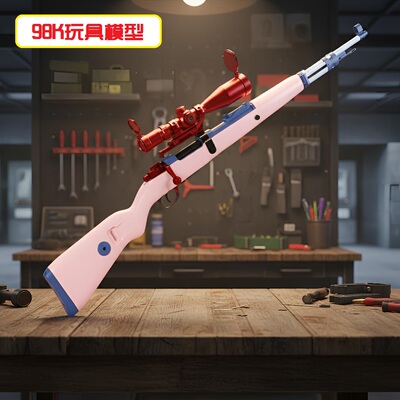 乖巧虎98K抛壳软弹玩具枪