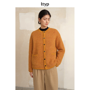 外套女冬 羊驼毛混纺豆豆纱棉服休闲时尚 ltyp旅途原品 限量五折