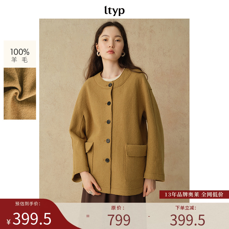 ltyp旅途原品羊毛极简文艺短外套