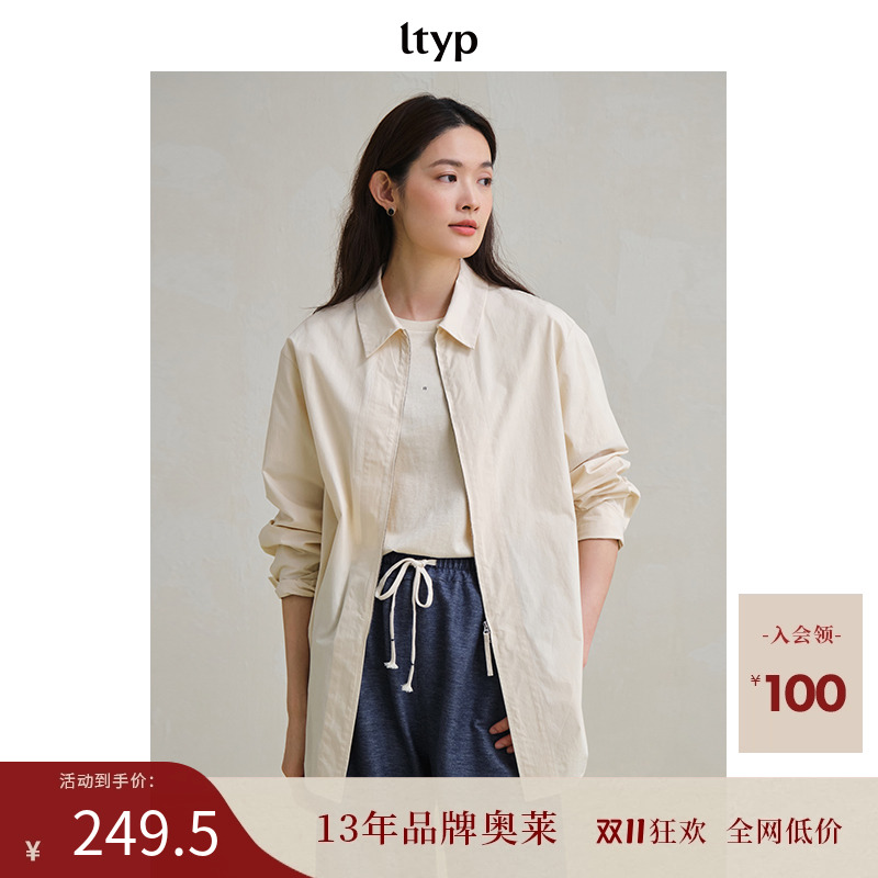 ltyp旅途原品天然全棉衬衫外套