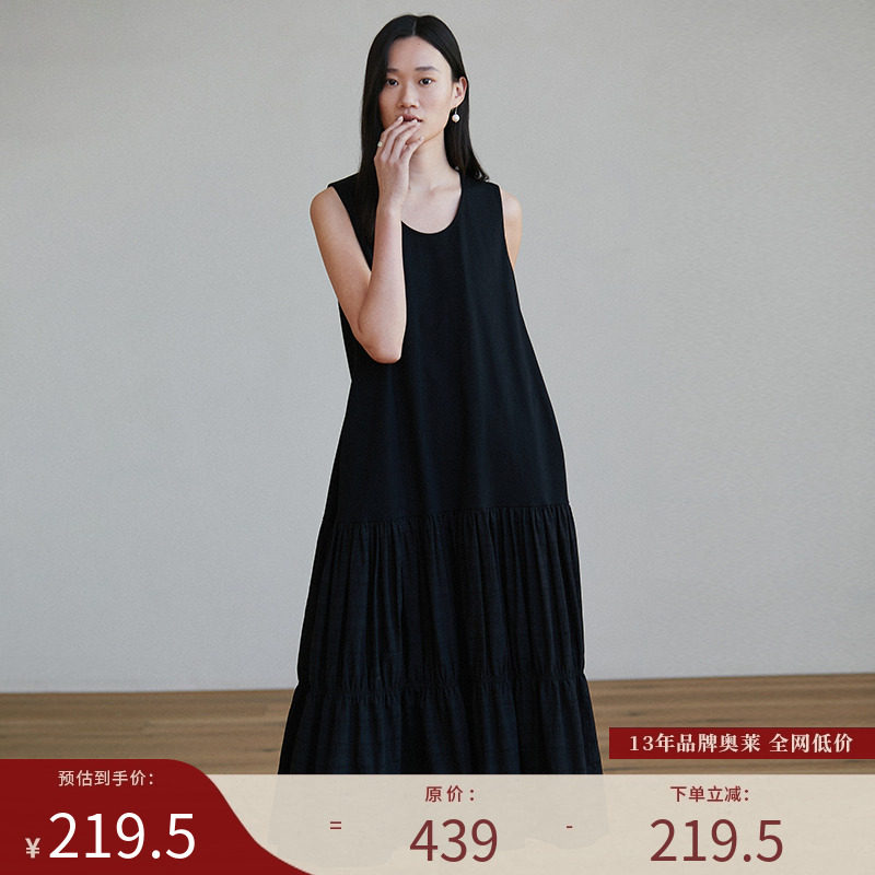 可单穿可打底小众设计连衣裙