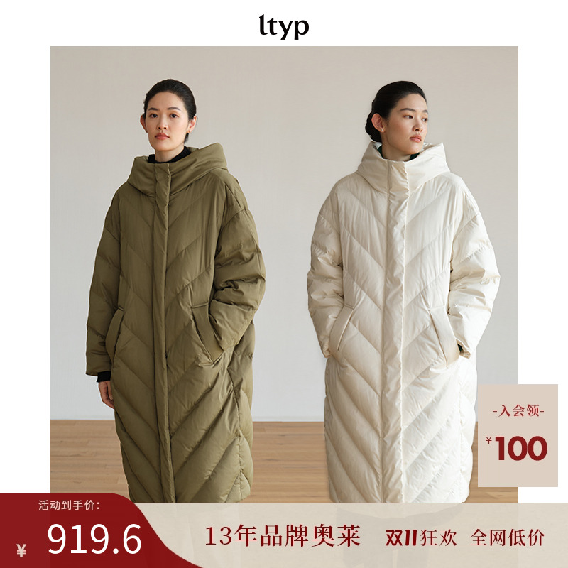 ltyp旅途原品白鹅绒长款外套