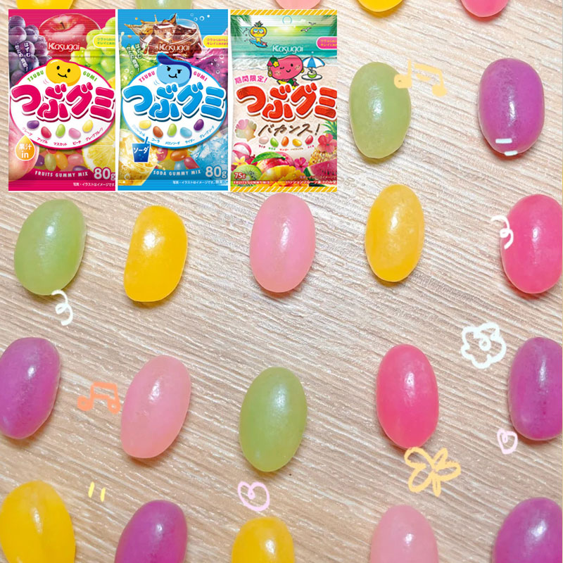 春日井多种水果味腰豆软糖
