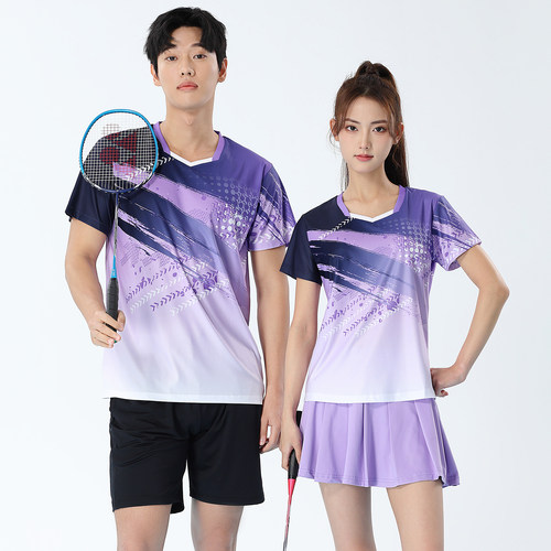 男女款羽毛球服套装高端大赛服