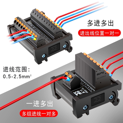 辰川直插式分线盒PM02-06D/PM02-24D/PM01-10/PM02-32分线端子台