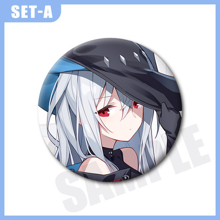 幼女方舟周边A组-斯卡蒂蓝毒白金白面鸮华法琳桃金娘夜魔夜莺锡兰