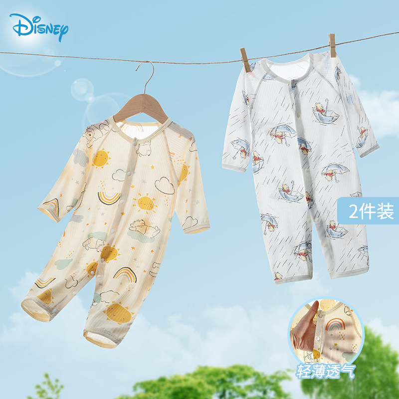 迪士尼单排扣长袖爬服莱塞尔夏季