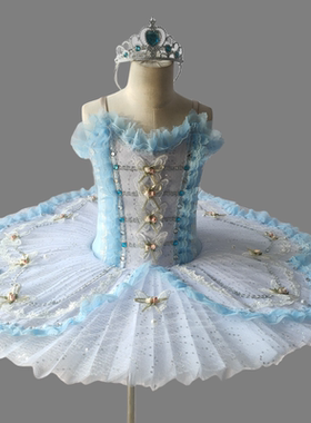 儿童芭蕾舞TUTU裙成人专业芭蕾舞蓬蓬裙黄色天鹅裙少儿芭蕾演出服