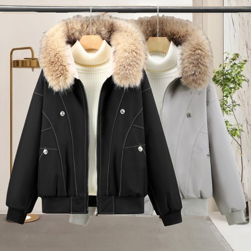 派克服女2025新款短款加绒冬装