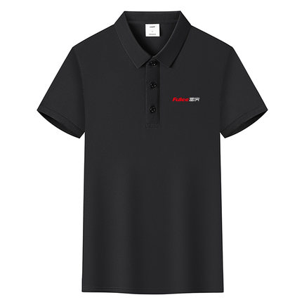 富房工作服POLO衫定制适用于房产公司男女工装短袖T恤可印字logo
