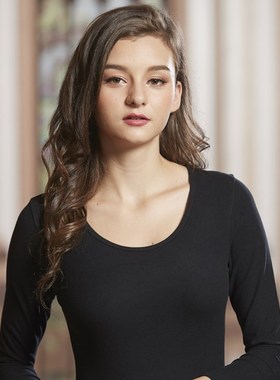 华宝莉新款 优暖特面料 面起绒 里平纹布 薄款 女保暖内衣女2802