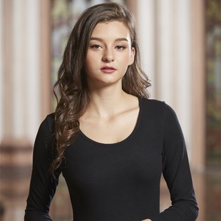 华宝莉新款 优暖特面料 面起绒 里平纹布 薄款 女保暖内衣女2802