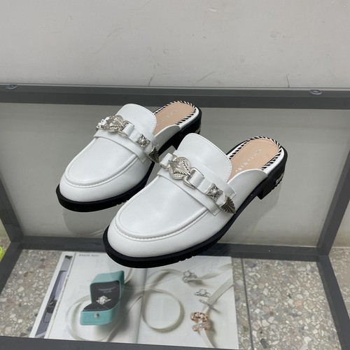 外贸原单鞋包头皮鞋厚底