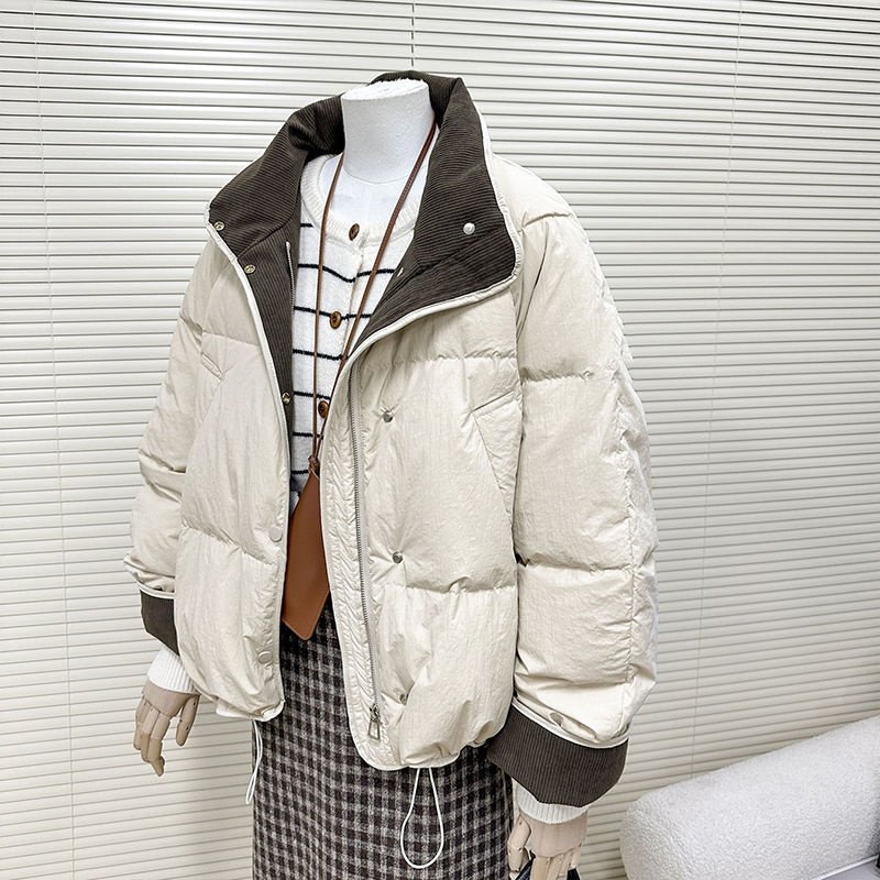 韩系立领粉色短款棉服女2026春季新款加厚保暖面包服小个子外套潮,女装/女士精品,棉衣/棉服,淘宝优惠券,粉丝福利购,淘宝优惠卷