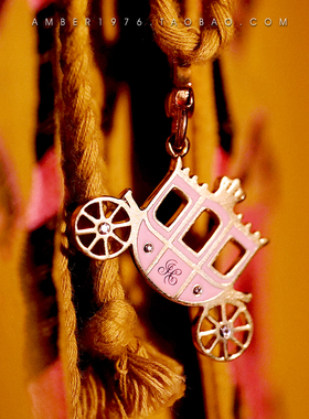 成人童话 No.2 今晚12点，我等你｜外贸出口原单 彩釉镀金挂坠