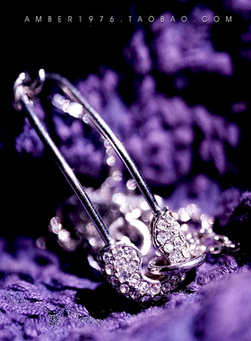 童话水晶钻镀金别针手链