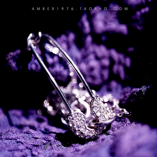 成人童话No.26 Lovers dream1┆外贸原单 水晶钻密嵌镀金别针手链