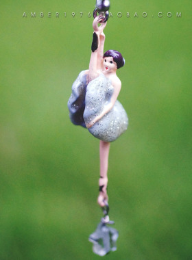 No.125「跳舞吧，像没有观众一样」法国浪漫品牌芭蕾女孩系列项链