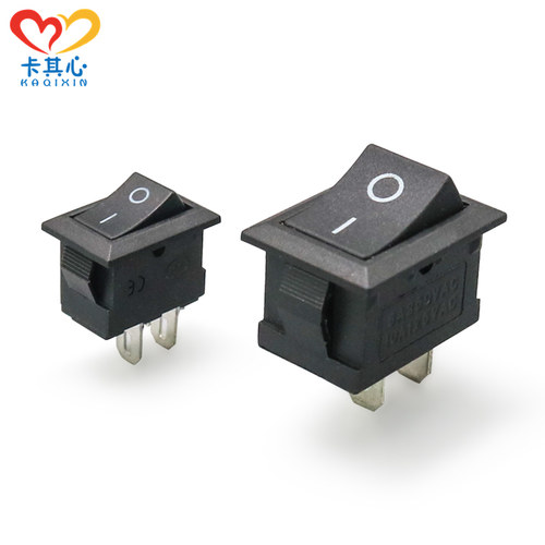 两脚船型开关 按动开关 电源开关 饮水机开关 台灯开关 DIY配件